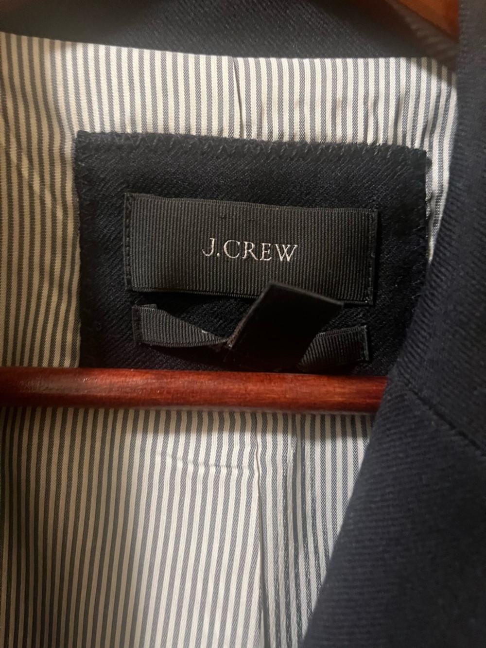J. Crew womens school boy navy blazer.